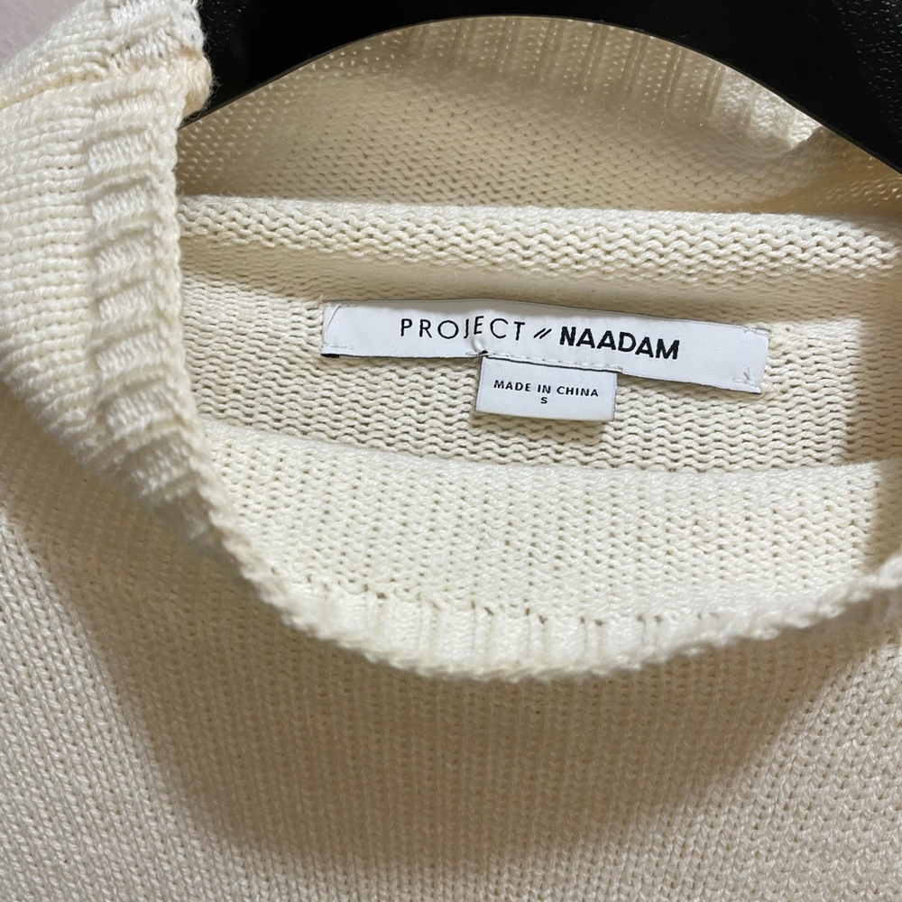 Project // Naadam Ruffle Sweater - Picture 4 of 4